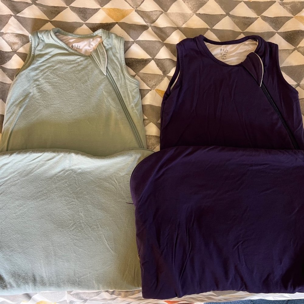 Bundle of Two Kyte Sleep Bags 1.0 TOG  6 - 18M